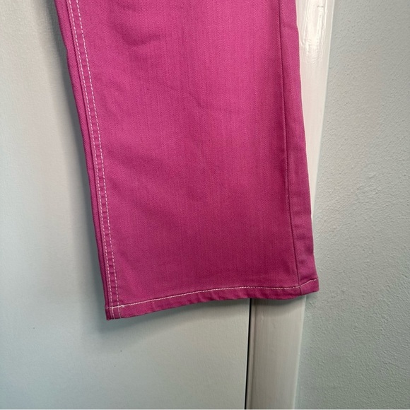 Territories Women’s Y2K Bootcut Pants. Pink. 4. - Picture 4 of 7